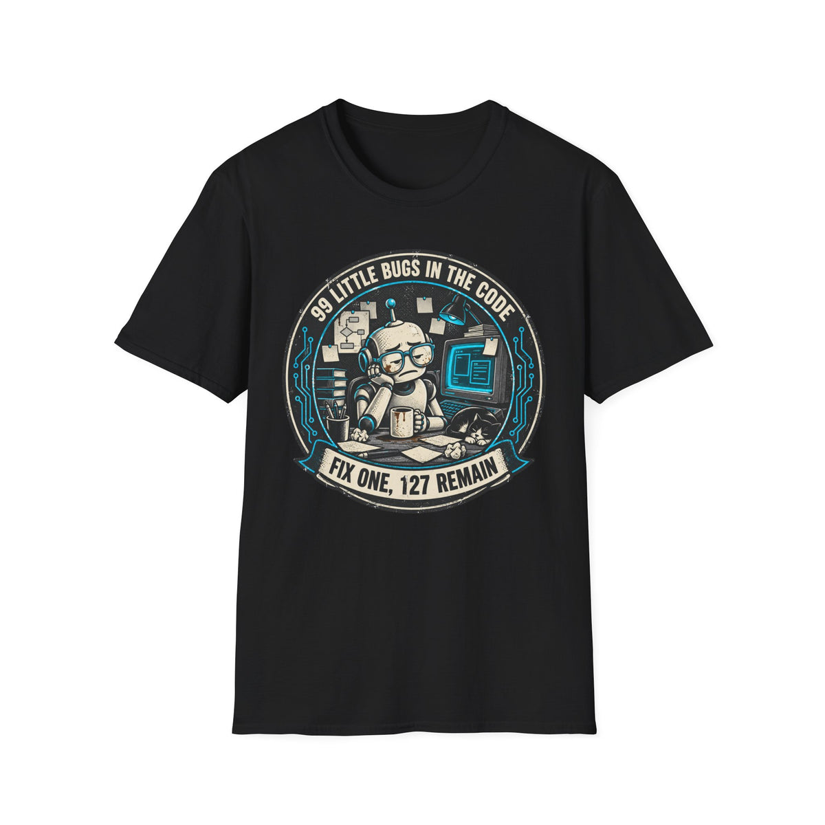 99 little bugs in the Code T-Shirt