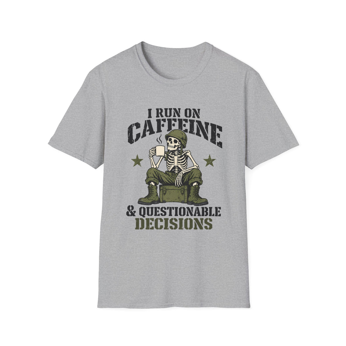 Run on CaffeineT-Shirt