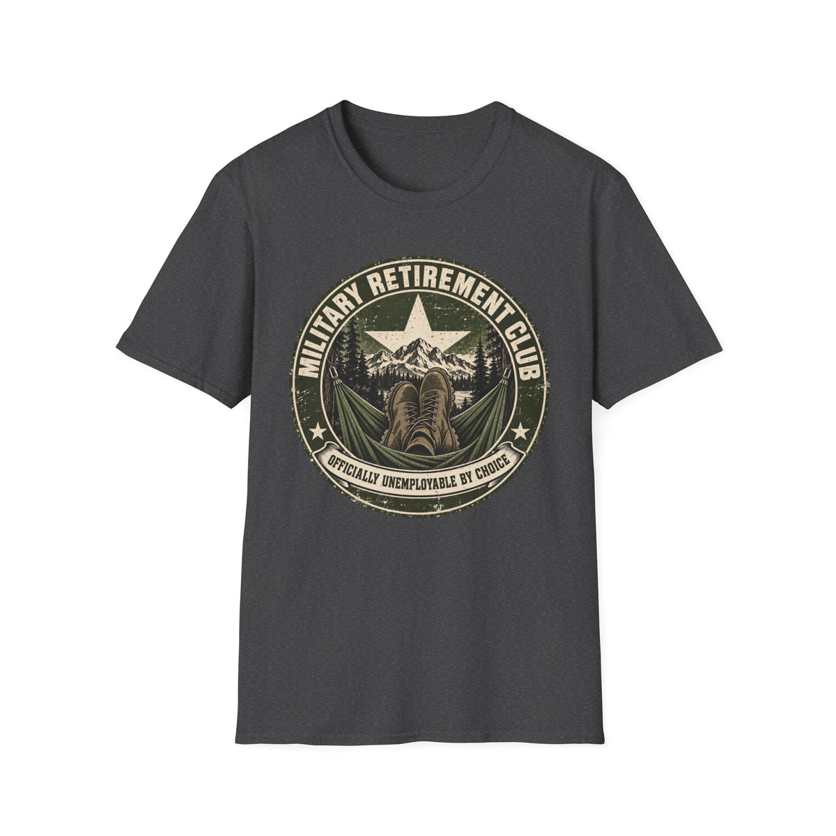 Military Retirement Club T-Shirt