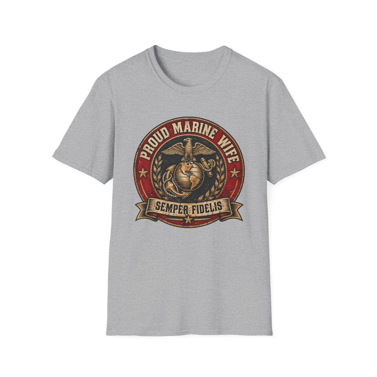 Proud marine wife T-Shirt