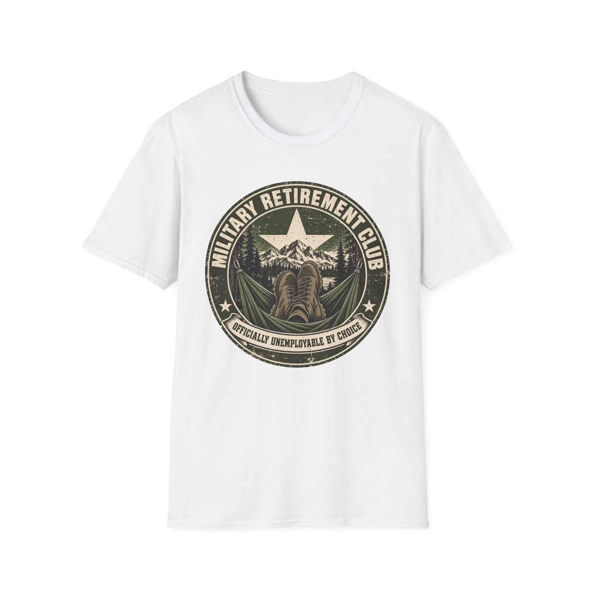 Military Retirement Club T-Shirt