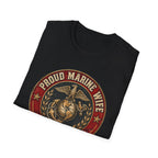 Proud marine wife T-Shirt