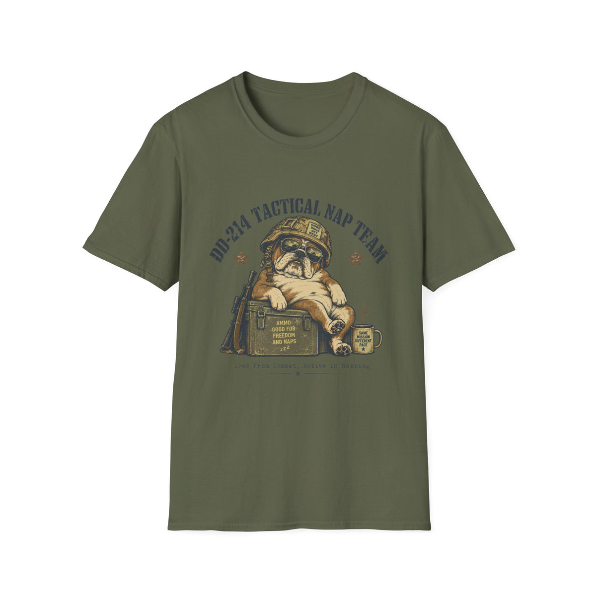 DD-214 tactical nap team T-Shirt