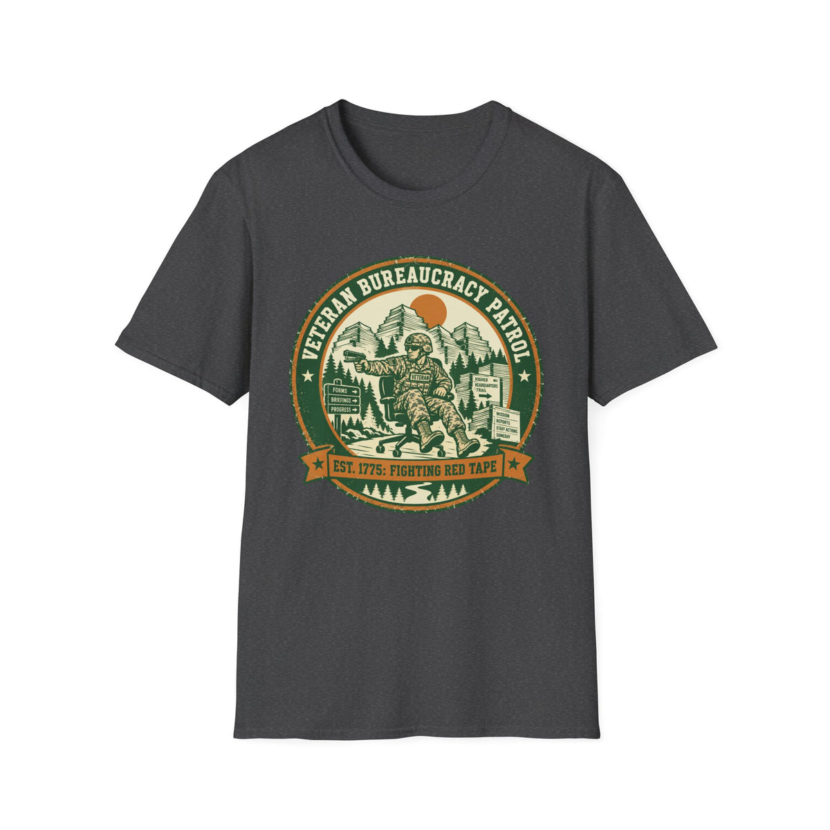Veteran Bureaucracy Patrol T-Shirt