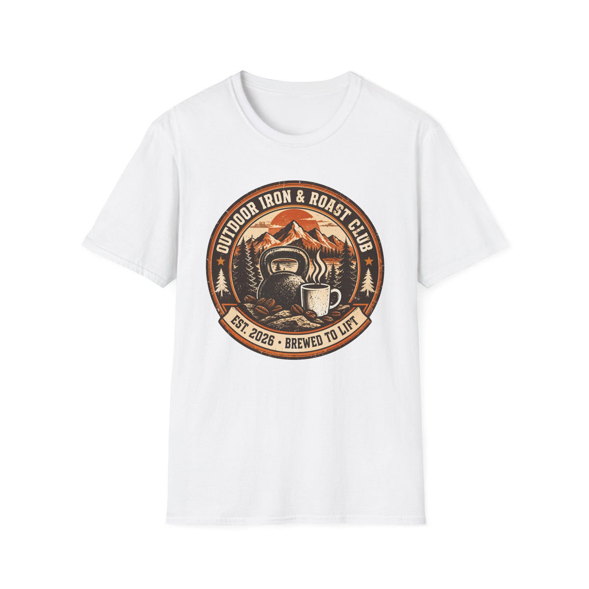 Outdoor iron & Roast Club T-Shirt