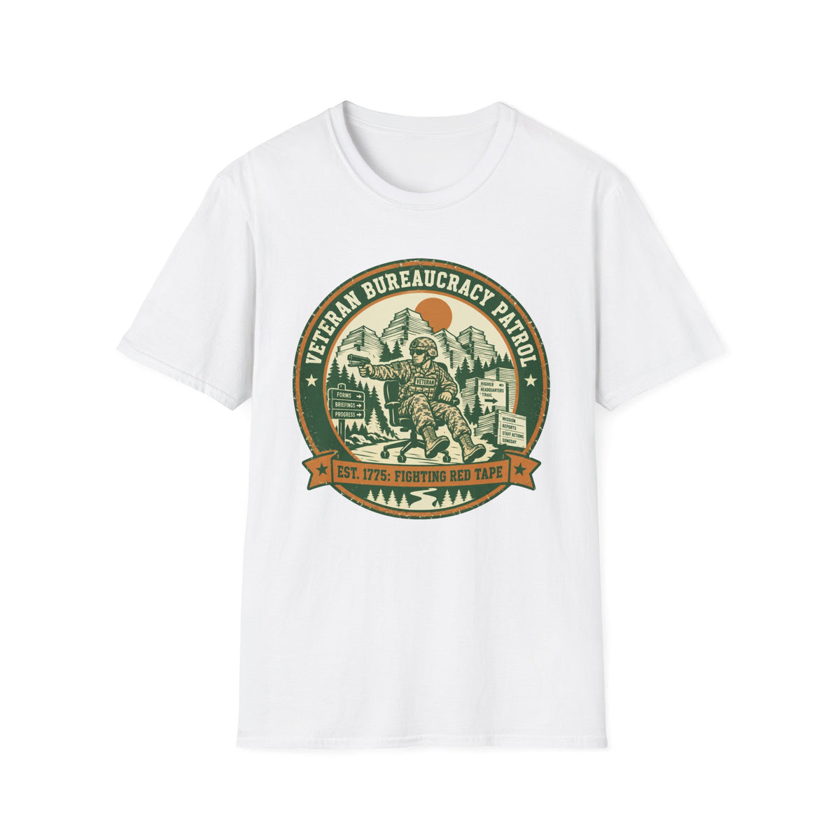 Veteran Bureaucracy Patrol T-Shirt