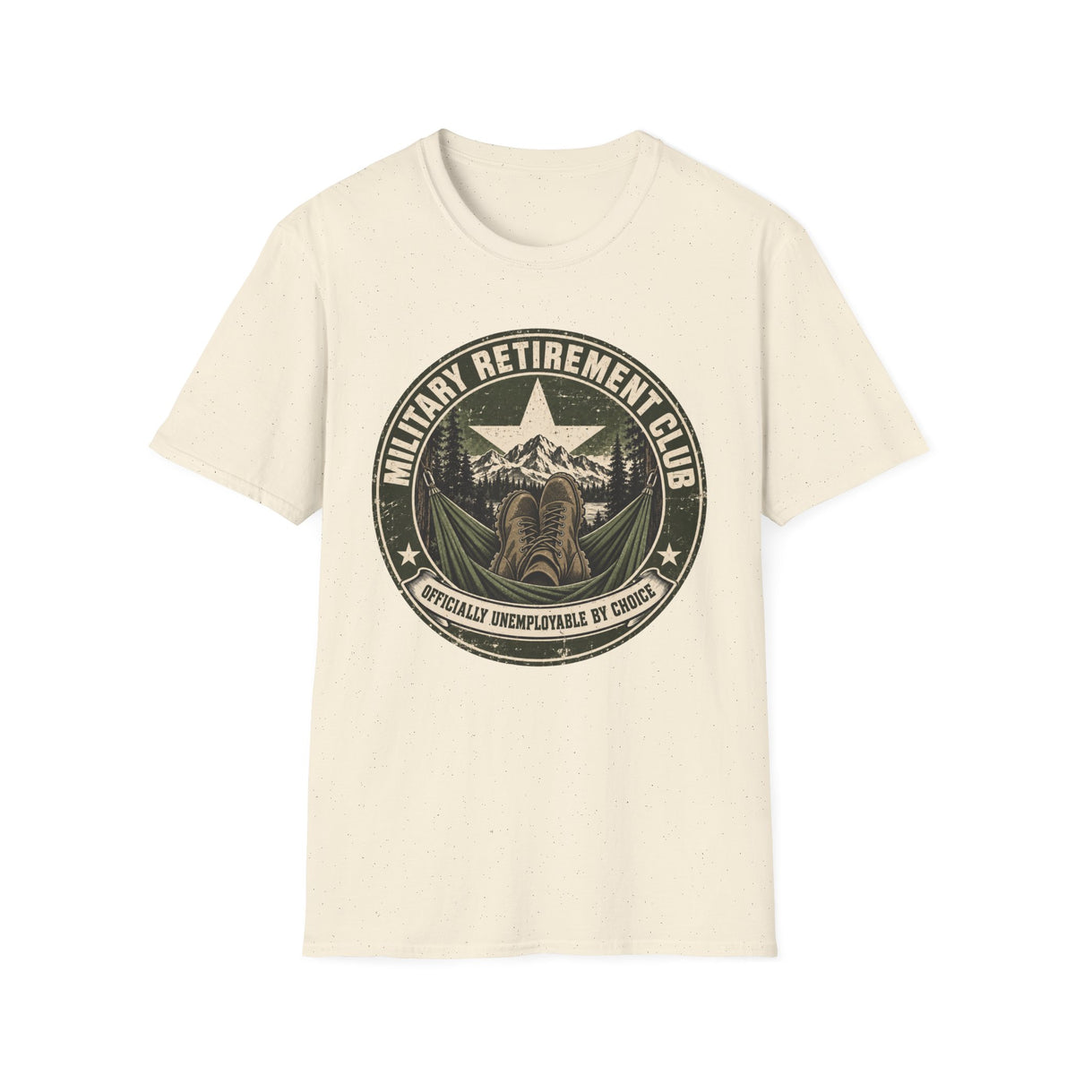 Military Retirement Club T-Shirt