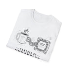 Powered by Unhandled exceptions T-Shirt