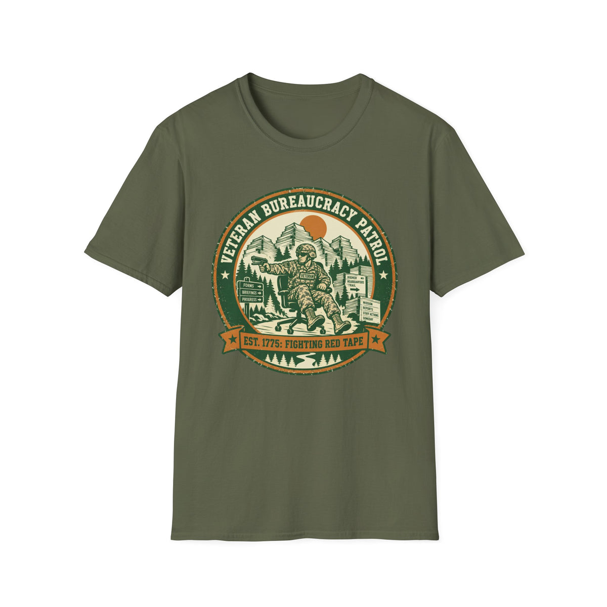 Veteran Bureaucracy Patrol T-Shirt
