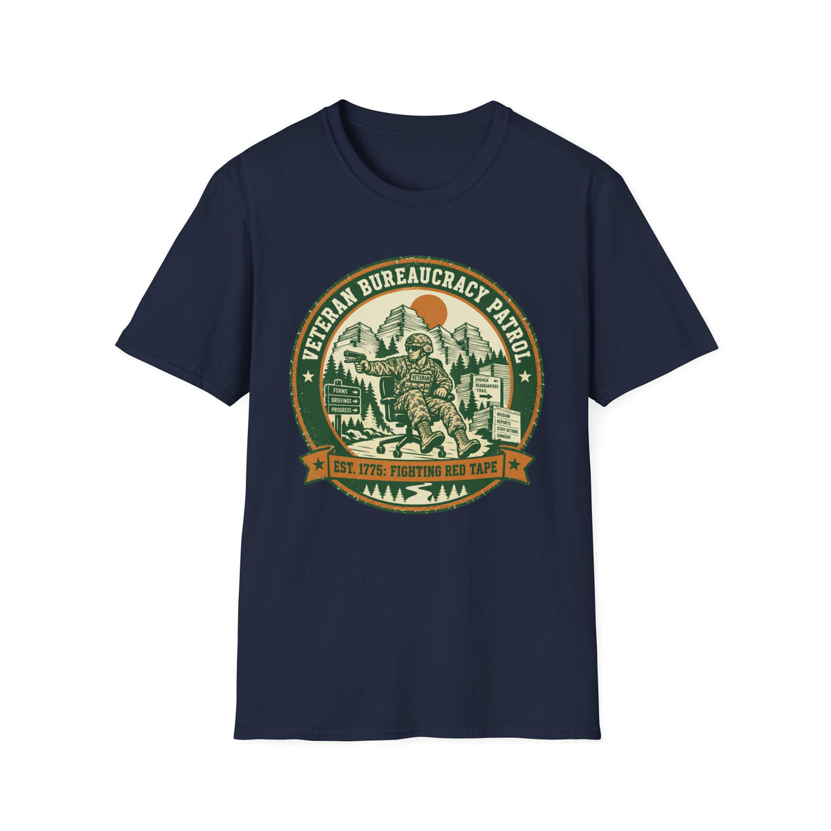 Veteran Bureaucracy Patrol T-Shirt