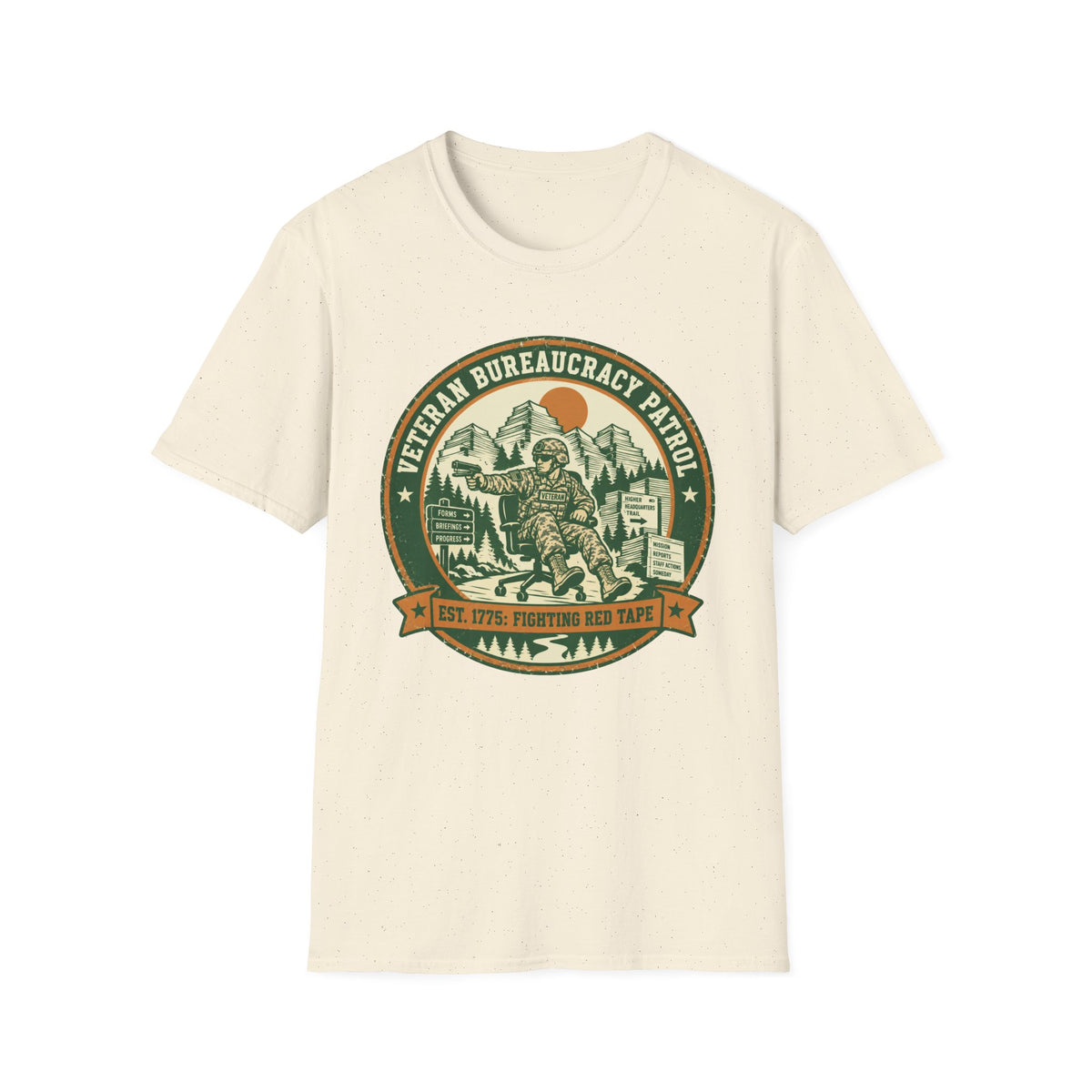 Veteran Bureaucracy Patrol T-Shirt