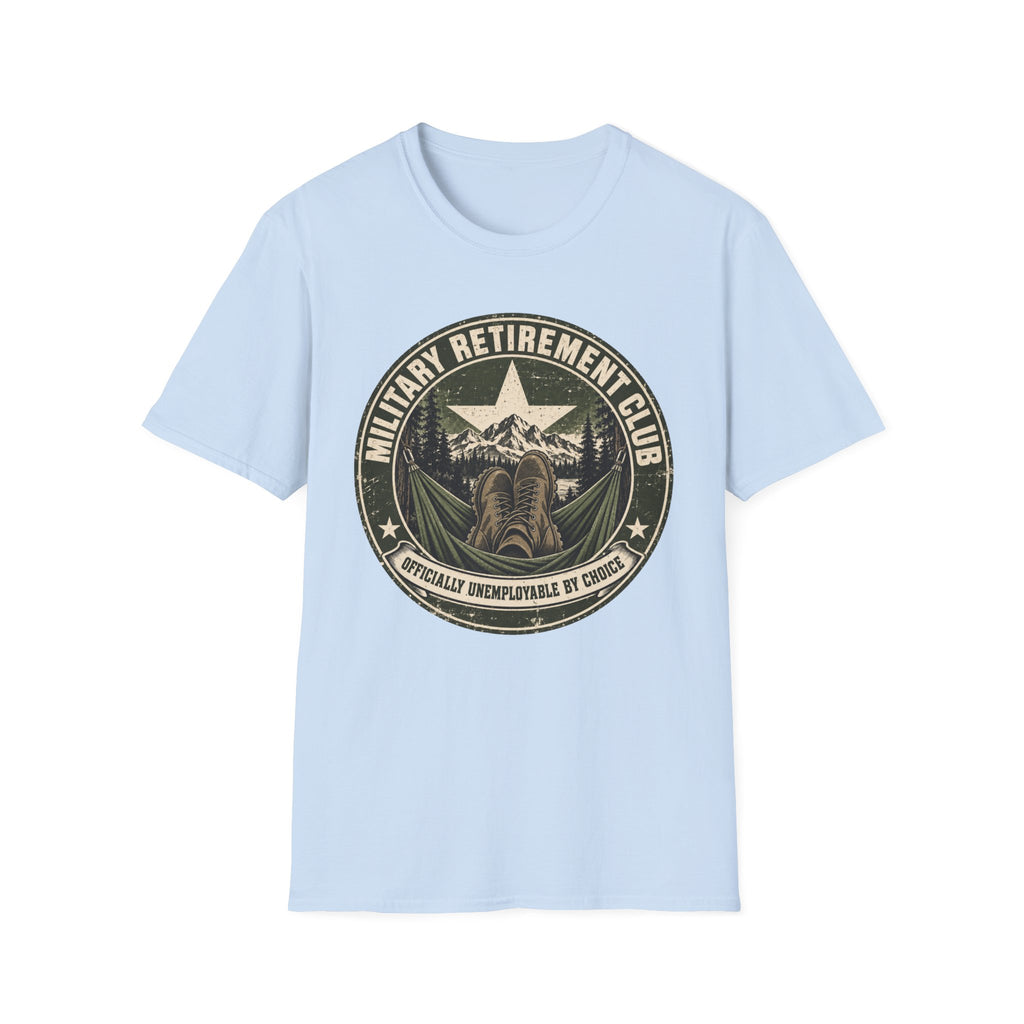 Military Retirement Club T-Shirt