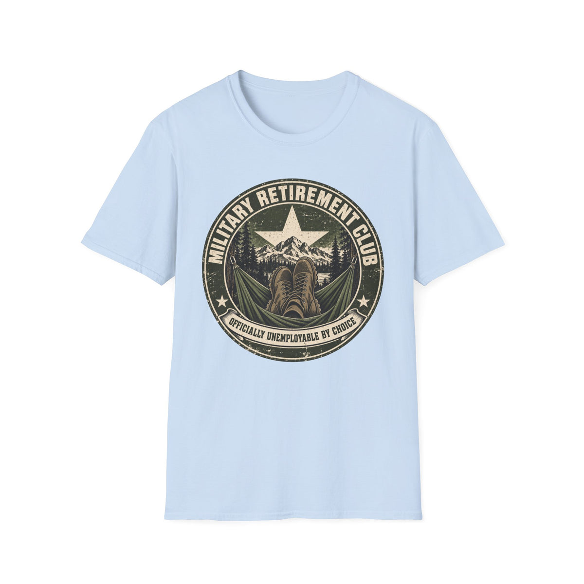 Military Retirement Club T-Shirt