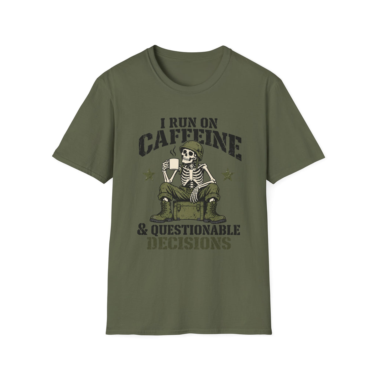 Run on CaffeineT-Shirt