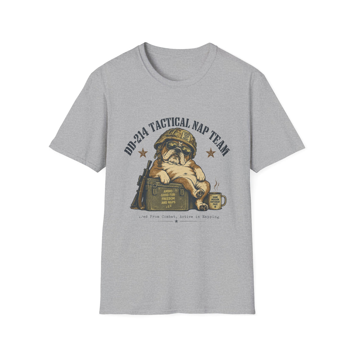 DD-214 tactical nap team T-Shirt