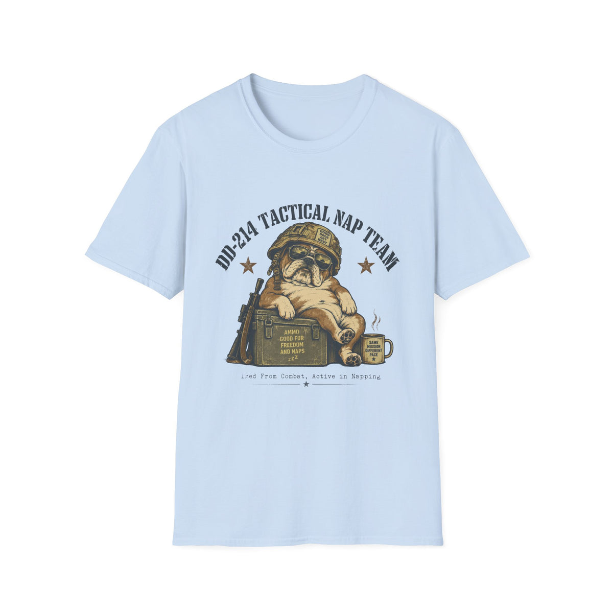 DD-214 tactical nap team T-Shirt