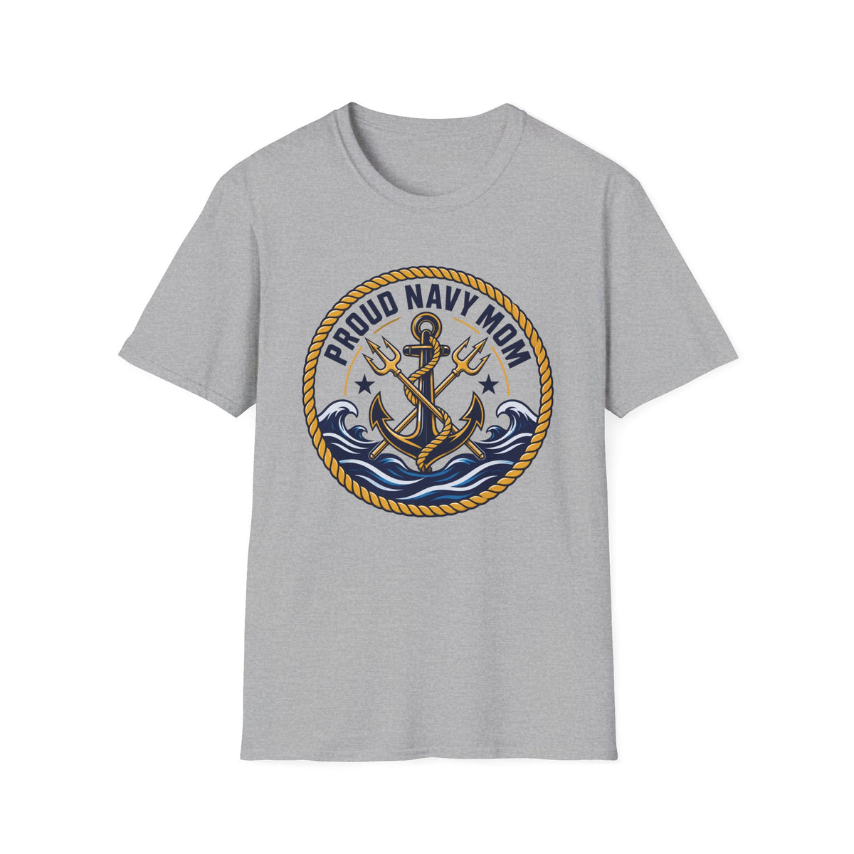 Proud Navy Mom T-Shirt