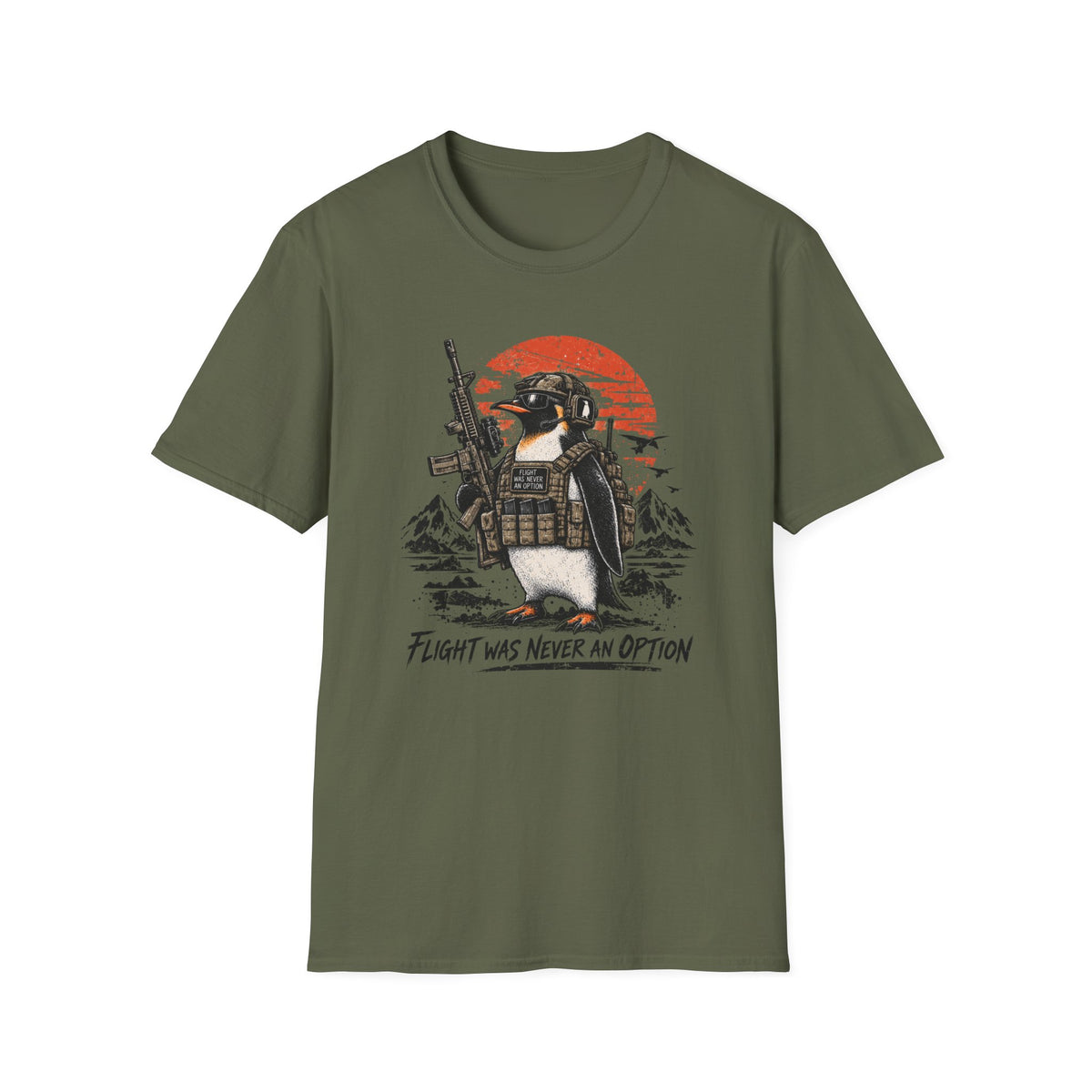 Flight was never and option Penguin T-Shirt