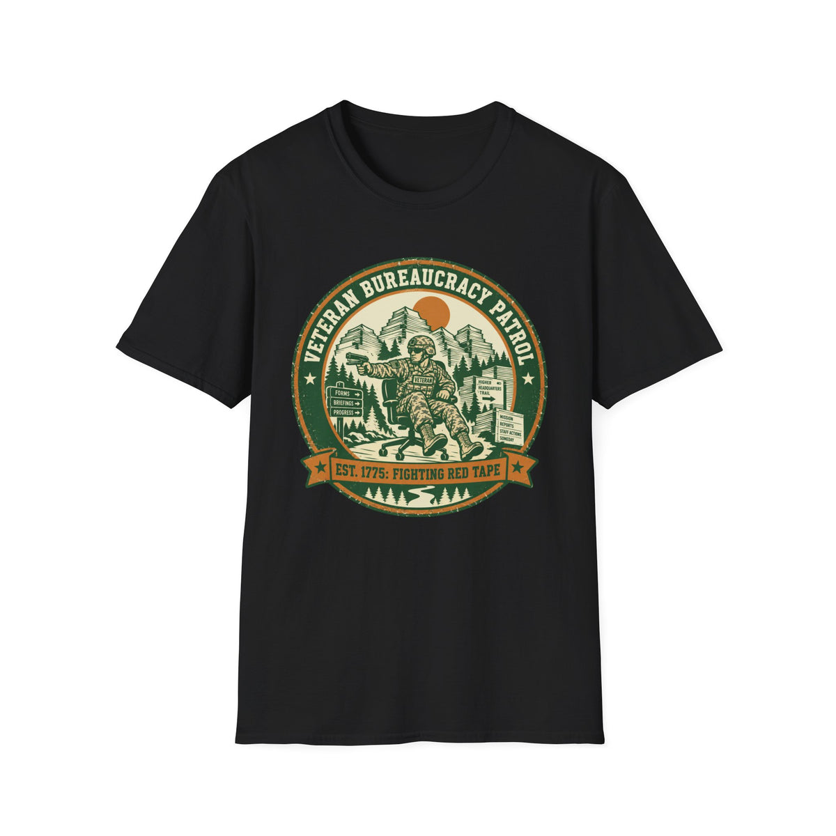 Veteran Bureaucracy Patrol T-Shirt