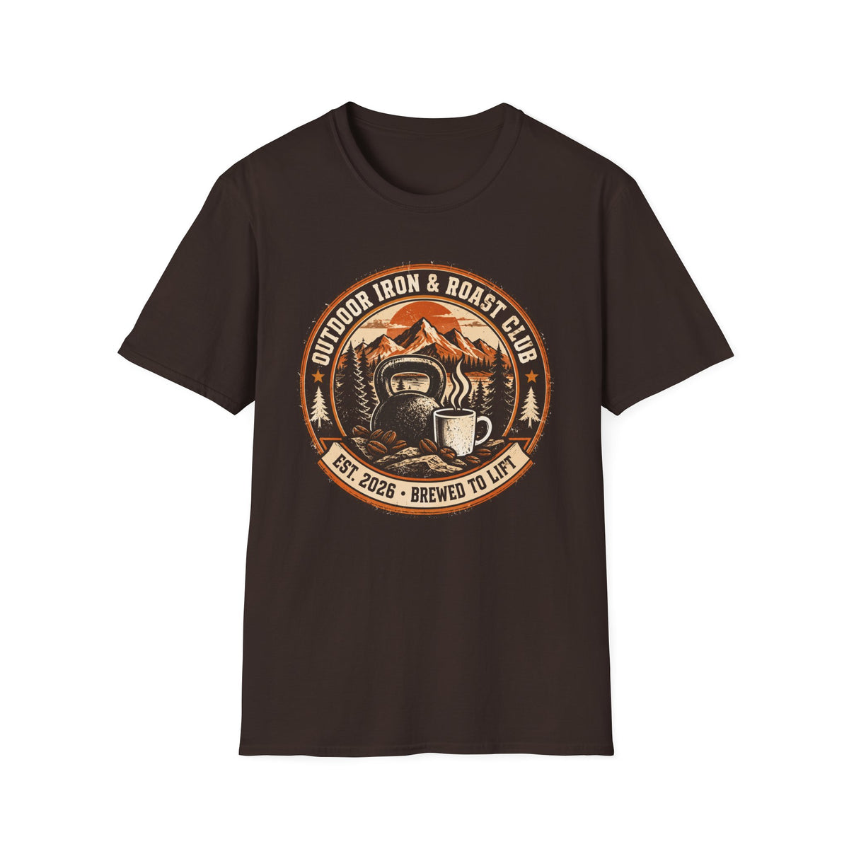 Outdoor iron & Roast Club T-Shirt