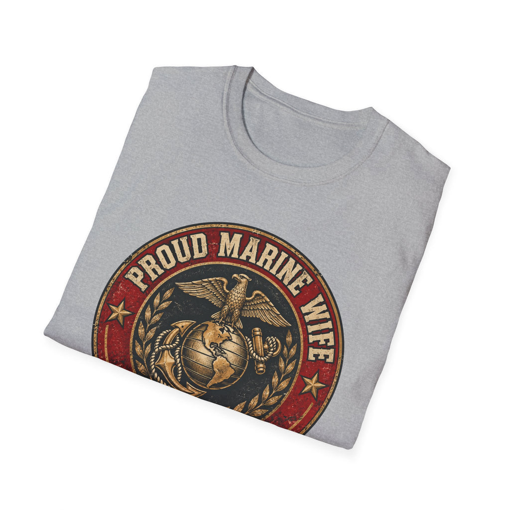 Proud marine wife T-Shirt