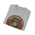 Proud marine wife T-Shirt
