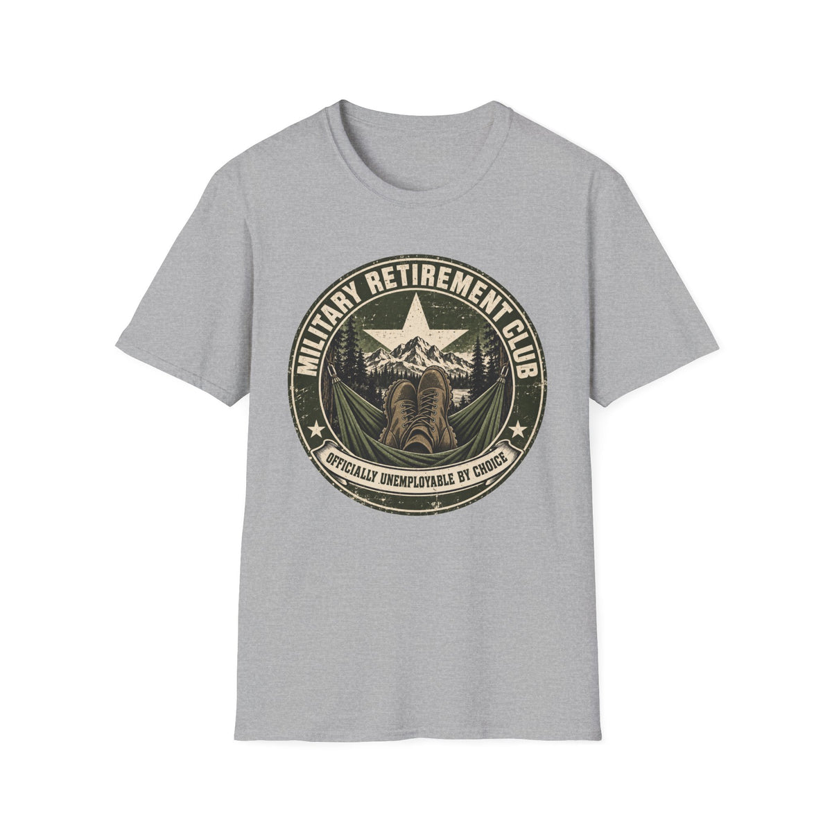 Military Retirement Club T-Shirt