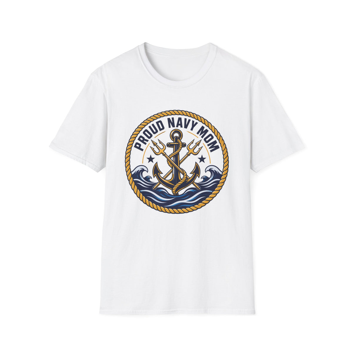 Proud Navy Mom T-Shirt